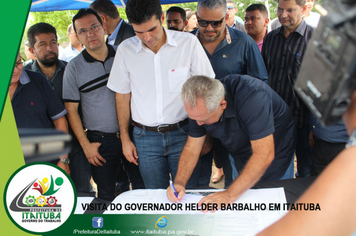 Foto - EM VISITA À ITAITUBA GOVERNO DO ESTADO