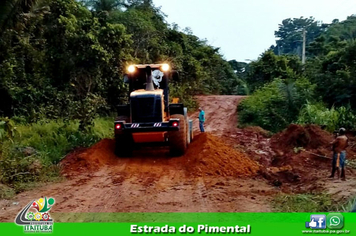 Foto - ESTRADA DE PIMENTAL