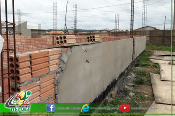 Foto - OBRA DO ABRIGO MUNICIPAL