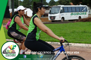Foto - PARTICIPE DO III PASSEIO CICLÍSTICO