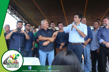 Foto - PAVIMENTAÇÃO QUE IRÁ BENEFICIAR CINCO BAIRROS DE ITAITUBA