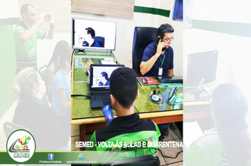 Foto - SEMED - VOLTA ÀS AULAS E QUARENTENA
