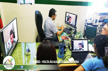 Foto - SEMED - VOLTA ÀS AULAS E QUARENTENA