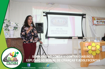 Foto - SEMINÁRIO AO COMBATE CONTRA O ABUSO