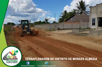 Foto - SEMINFRA EM AÇÃO NO DISTRITO DE MORAES ALMEIDA