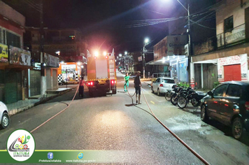 Foto - SEMSA REALIZA MAIS UMA ETAPA DE DESINFECÇÃO NA CIDADE