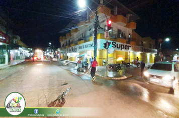 Foto - SEMSA REALIZA MAIS UMA ETAPA DE DESINFECÇÃO NA CIDADE