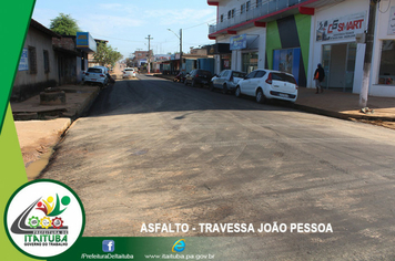 Foto - TRAVESSA JOÃO PESSOA RECEBE PAVIMENTAÇÃO