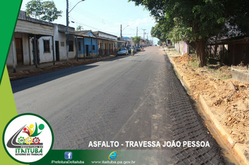 Foto - TRAVESSA JOÃO PESSOA RECEBE PAVIMENTAÇÃO