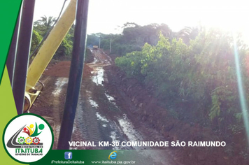Foto - VICINAL QUILOMETRO 30 - COMUNIDADE SÃO RAIMUNDO