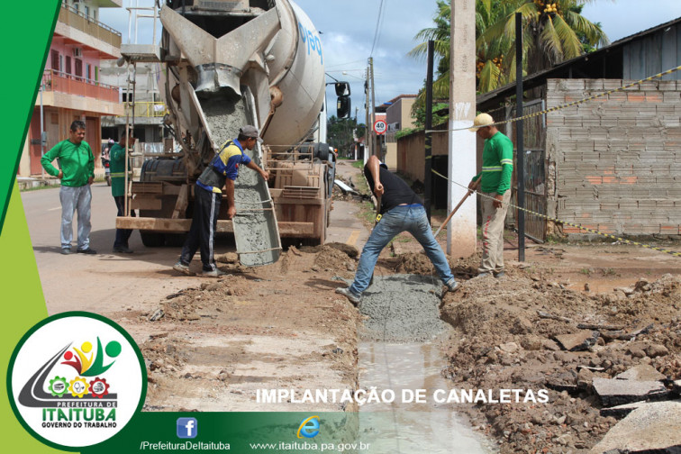 PREFEITURA INTERDITA TRECHOS URBANOS PARA EXECUÇÃO DE TRABALHOS DE CANALETAS