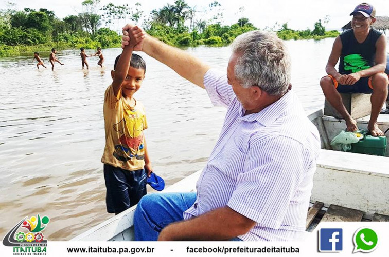 PREFEITO VISITA CINCO ALDEIAS MUNDURUKU