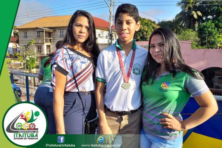 ITAITUBENSE É MEDALHA DE OURO NA OBMEP