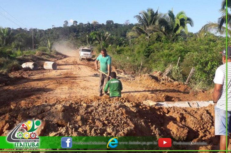 MAIS UMA ETAPA EM CONCLUSÃO NA ESTRADA DE PIMENTAL