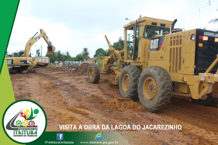 CONCLUÍDO MAIS DE 70% DA OBRA SUBTERRÂNEA DA LAGOA DO JACAREZINHO