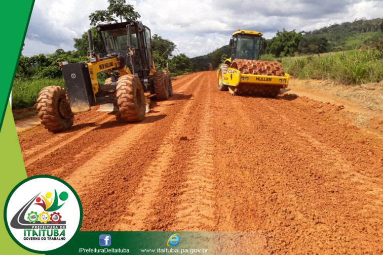 TRANSGARIMPEIRA ENTRE JARDIM DO OURO E MORAES ALMEIDA RECEBE TERRAPLANAGEM