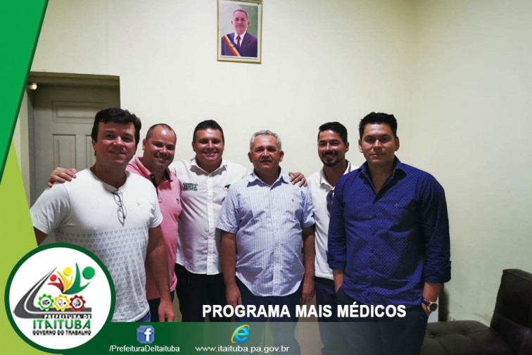 PROGRAMA MAIS MÉDICOS DESTINA QUATRO MÉDICOS PARA ITAITUBA