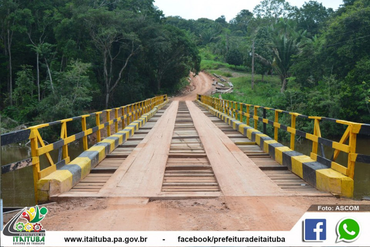 PREFEITURA CONCLUI PONTE DO ITAPACURÁ E ESTÁ A TODO VAPOR CONSTRUINDO A DO IPIRANGA